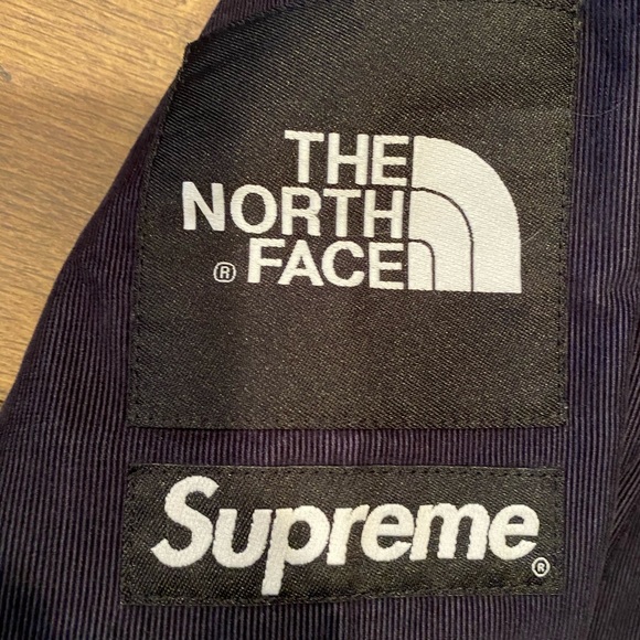 Supreme The North face Corduroy Navy Jacket - Picture 2 of 5